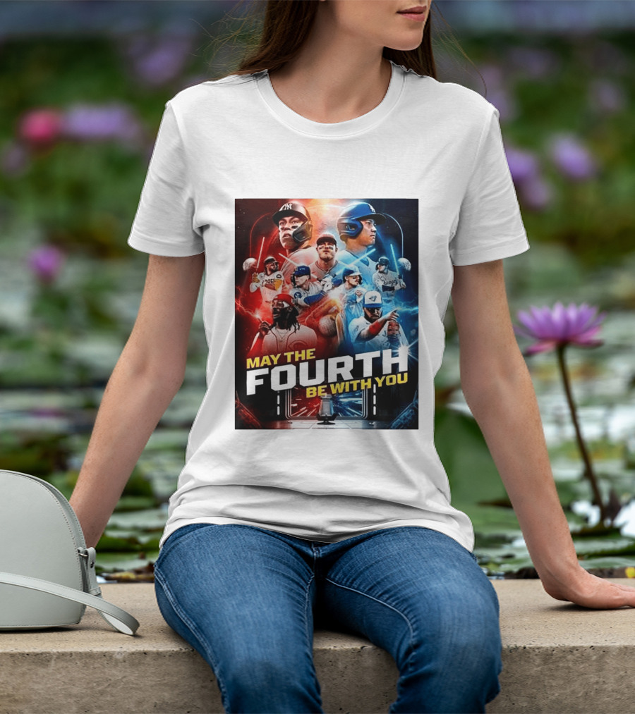 May The Fourth Be With You MLB Star Wars Day 2026 Celebration T-Shirt