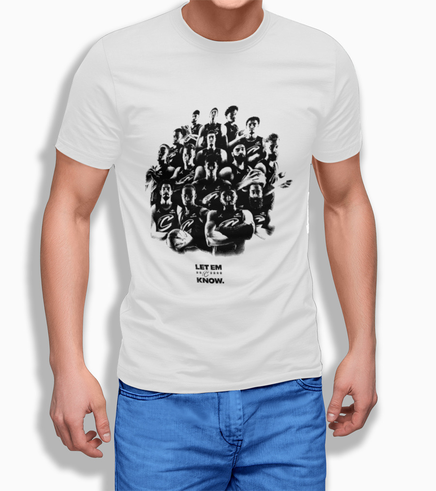 Donovan Mitchell Evan Mobley Cleveland Cavaliers Let Em Know T-Shirt