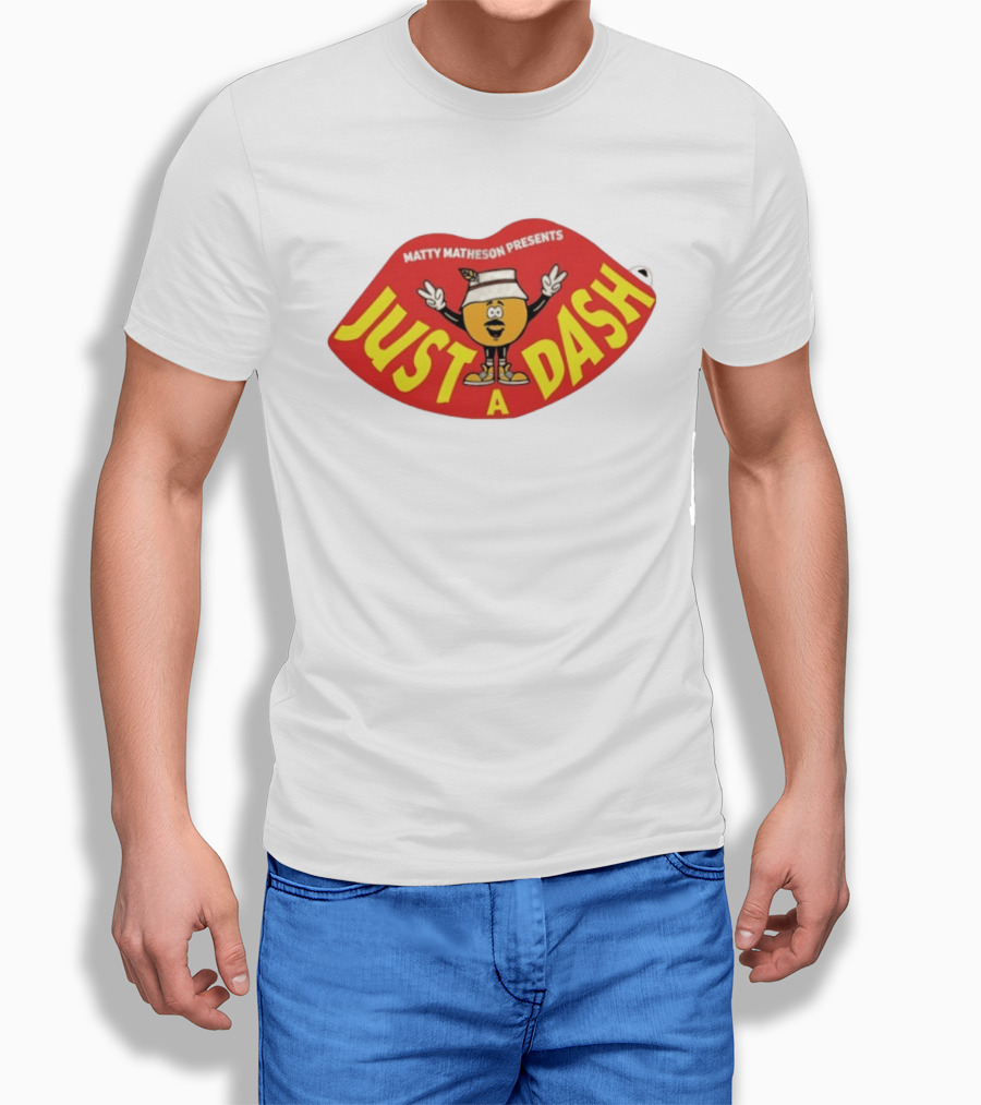Matty Matheson Presents Just A Dash Lips With Cartoon T-Shirt