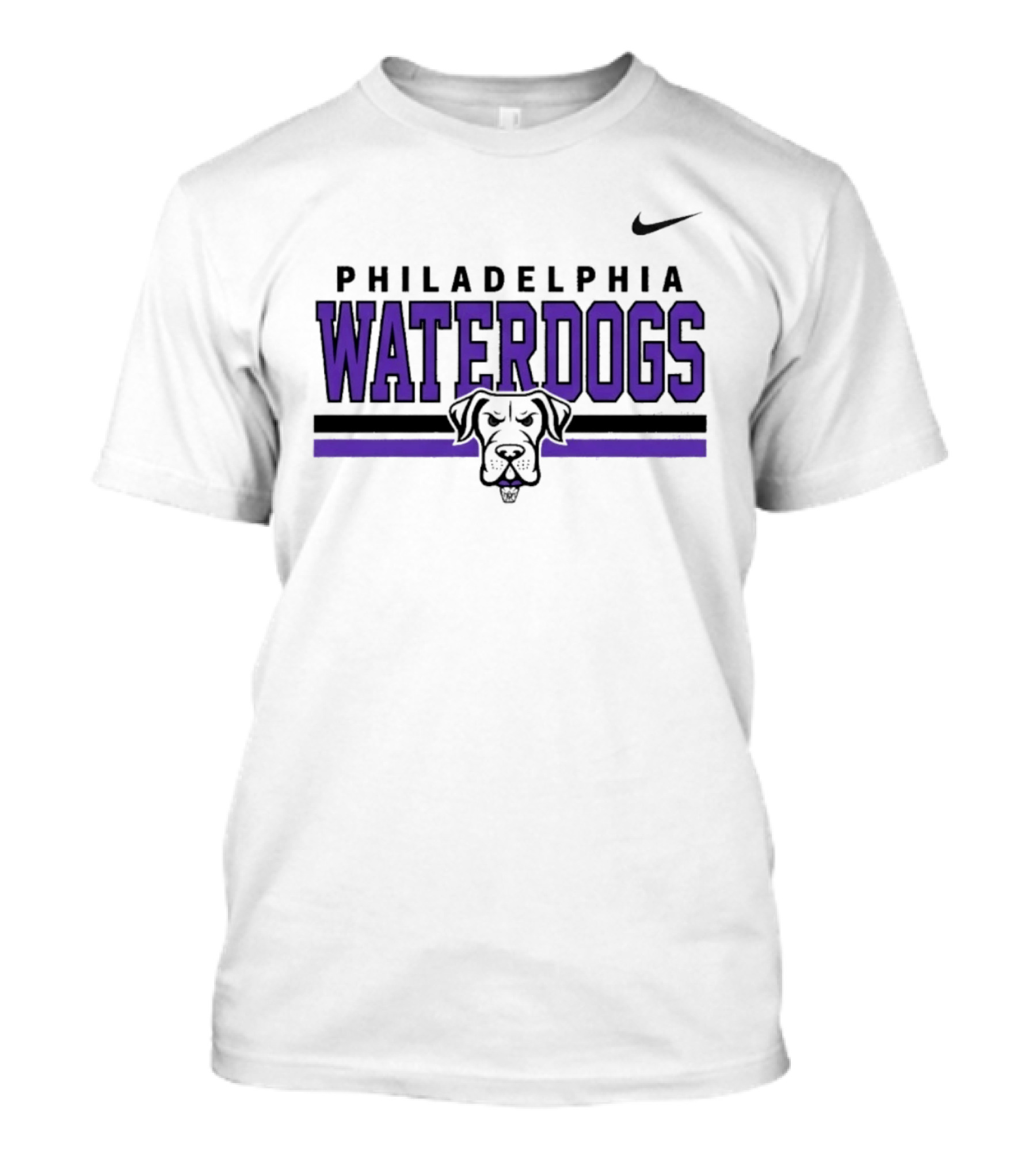 Philadelphia Waterdogs Nike Dri FIT Stripe Sportswear Collection T-Shirt