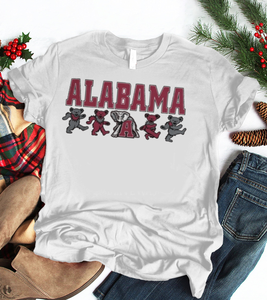 Alabama Grateful Dead Bears 2026 T-Shirt