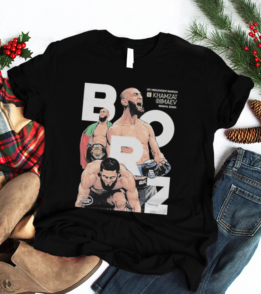 Borz Bardo Craft UFC Khamzat Chimaev T-Shirt