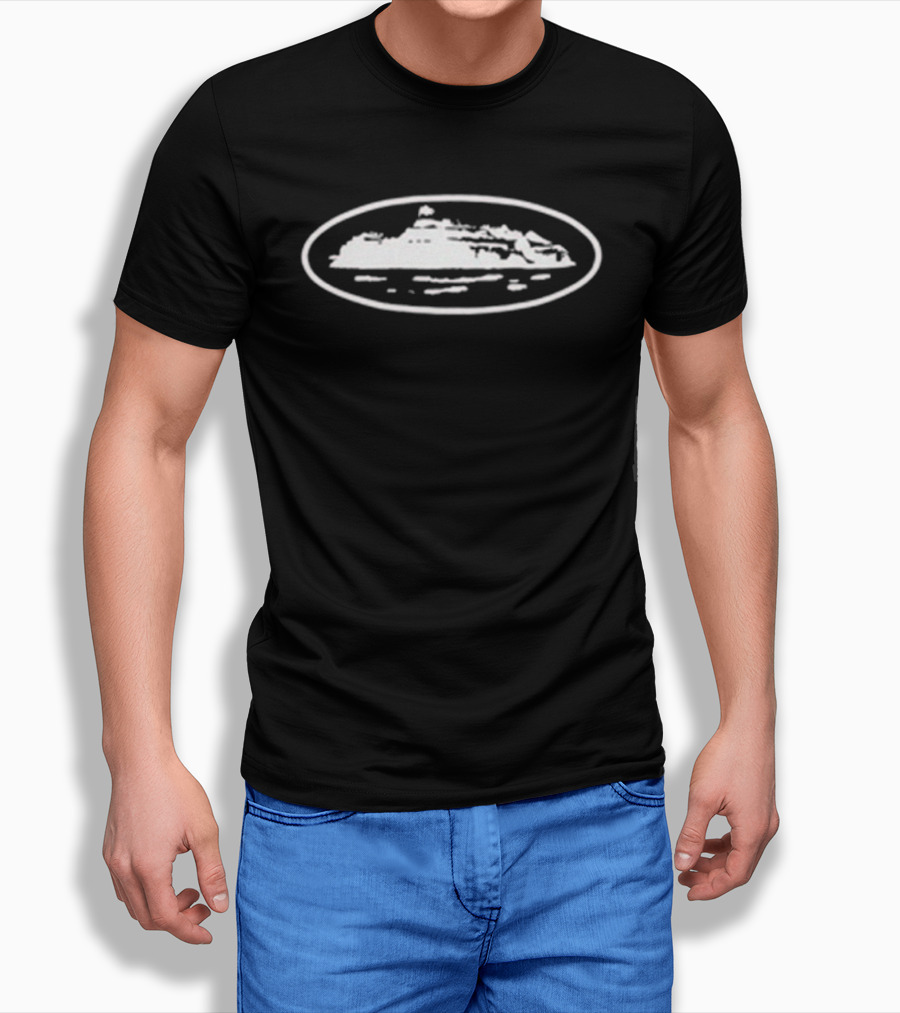 Corteiz Island Puff Oval Scenic T-Shirt