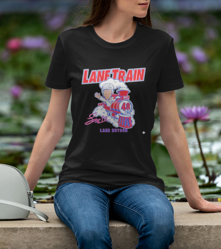 Lane Train MTL 48 Lane Hutson Steam Engine Athlete T-Shirt
