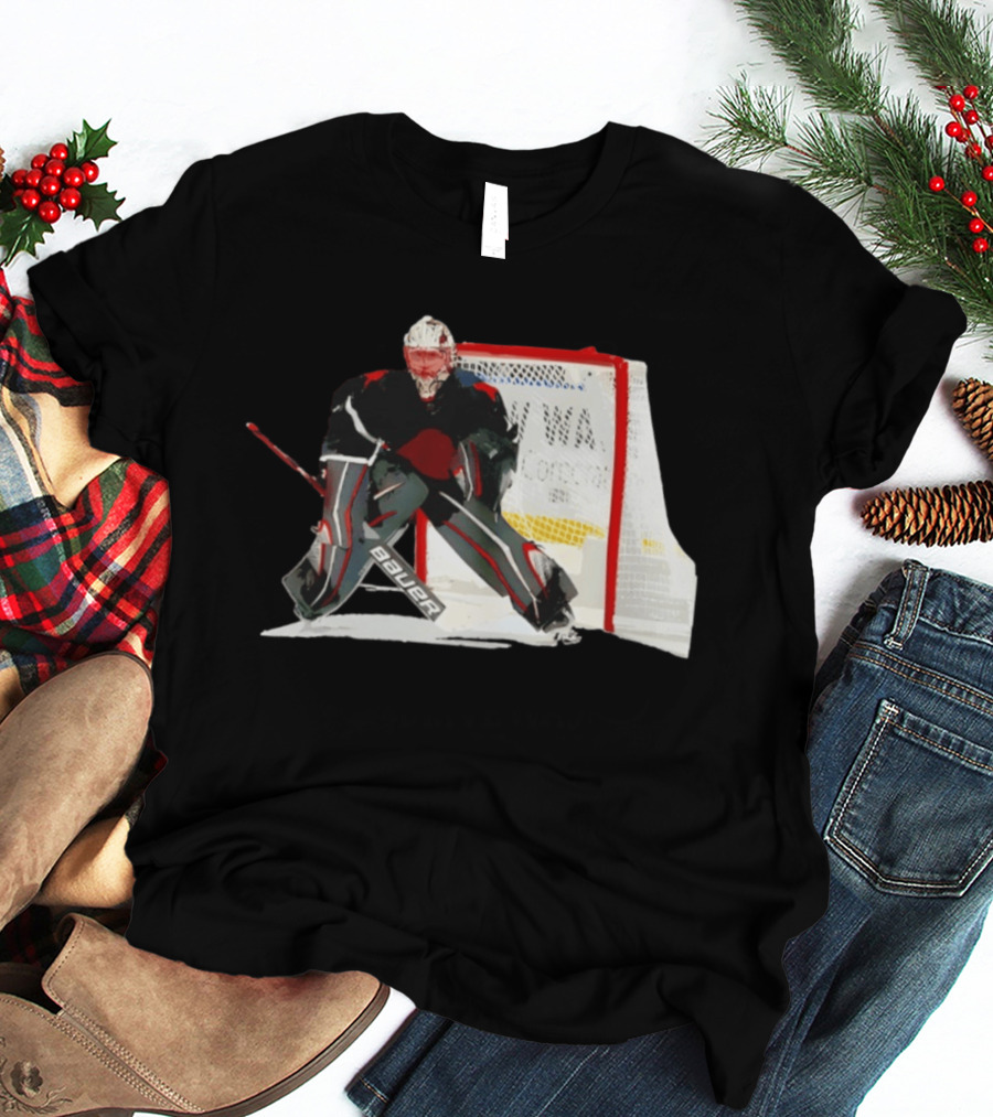 Ukko Pekka Luukkonen Buffalo Sabres NHL Bauer 2026 Goalie Gear T-Shirt