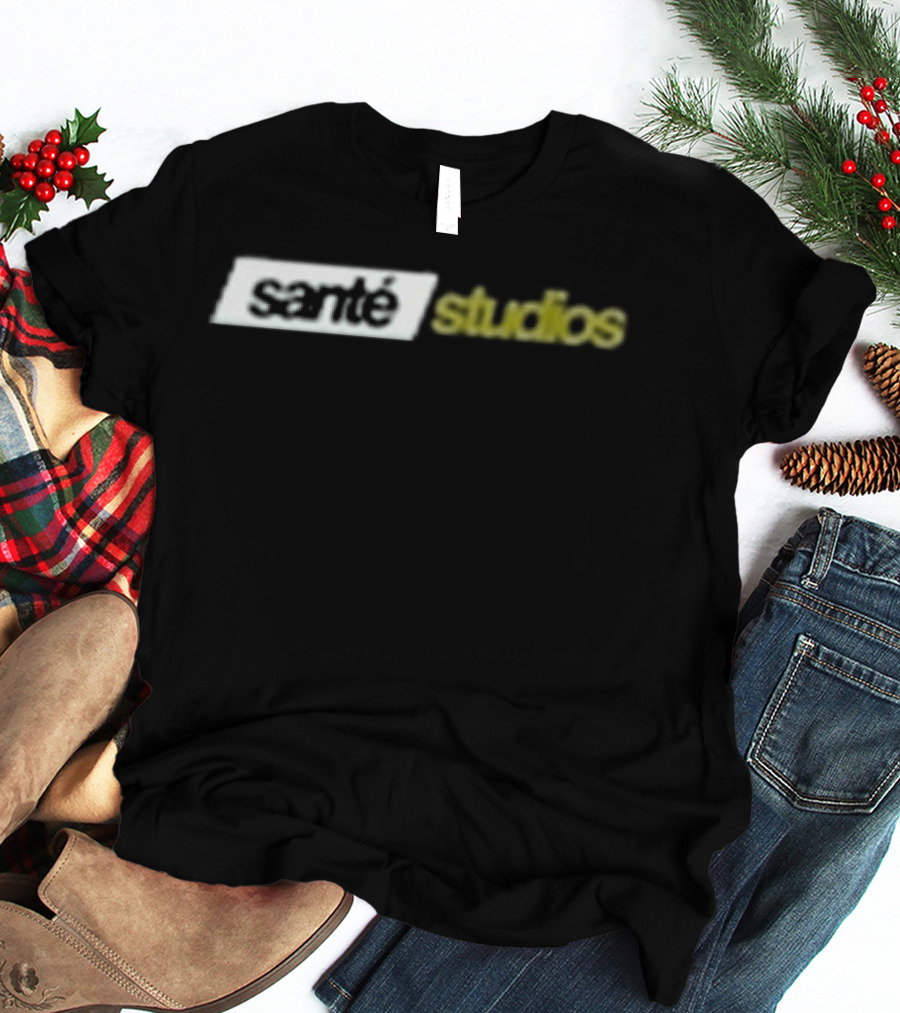 Sante Studios Everyday Essentials Distressed Yellow White Aesthetic T-Shirt