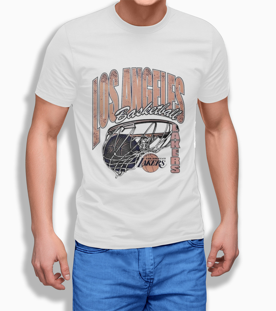 Los Angeles Lakers Basketball Swish T-Shirt