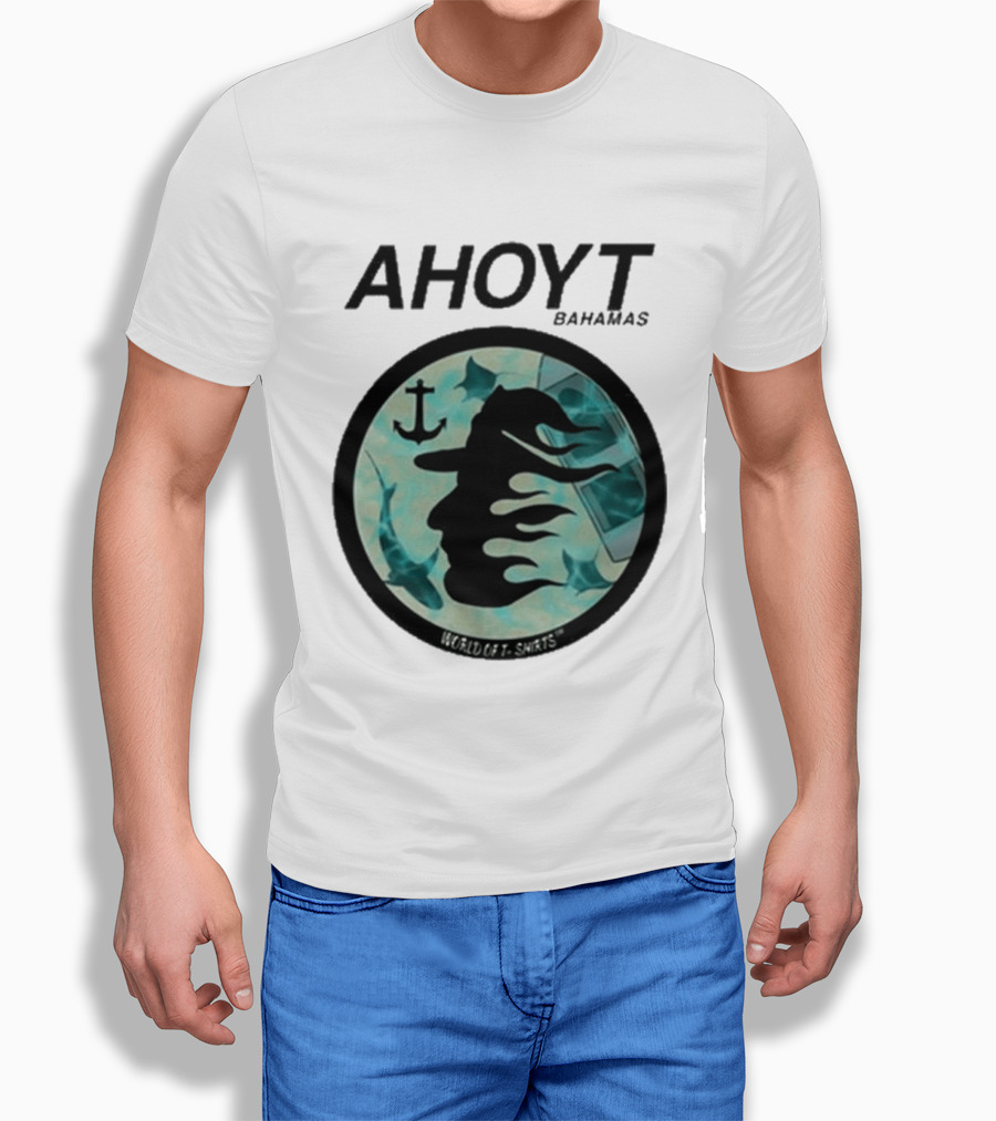 AHOYT Bahamas World Of S Anchor T-Shirt