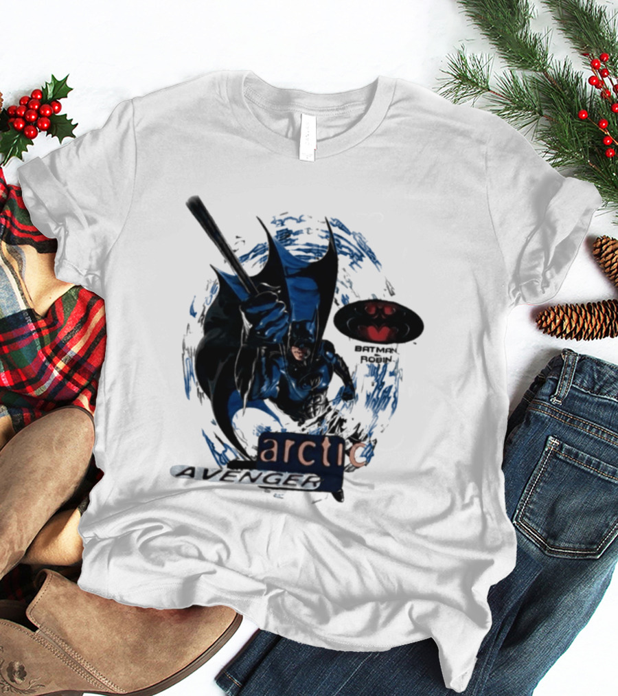Batman Arctic Avenger Adventure With Robin T-Shirt