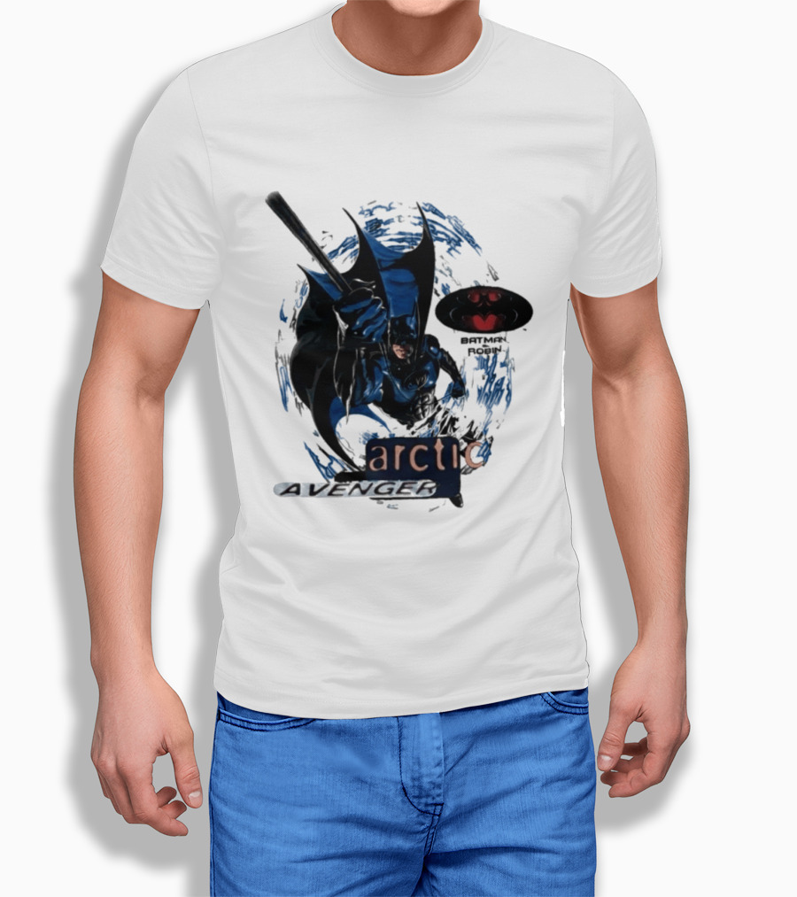 Batman Arctic Avenger Adventure With Robin T-Shirt