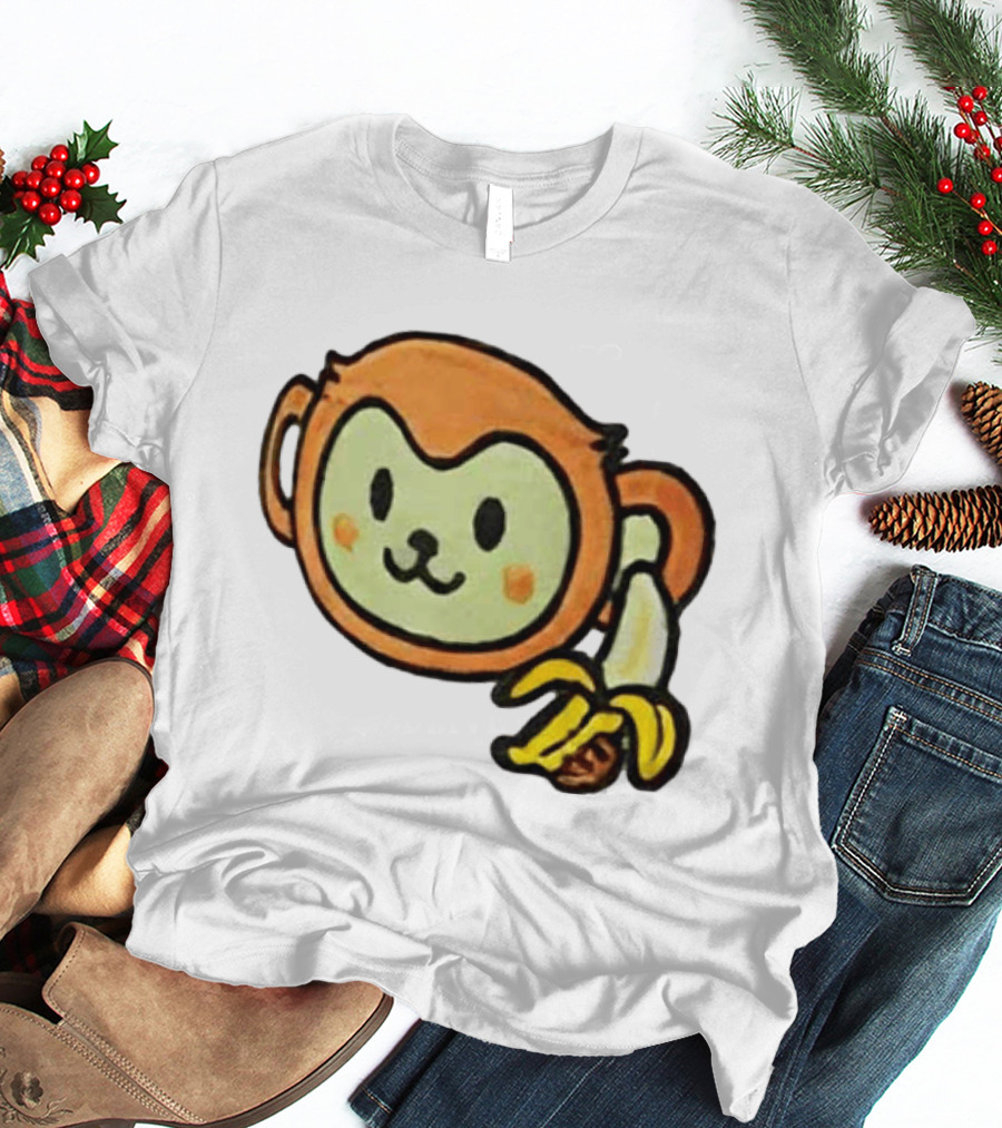 Munenori Kawasaki Monkey Never Cramps Banana 2026 T-Shirt