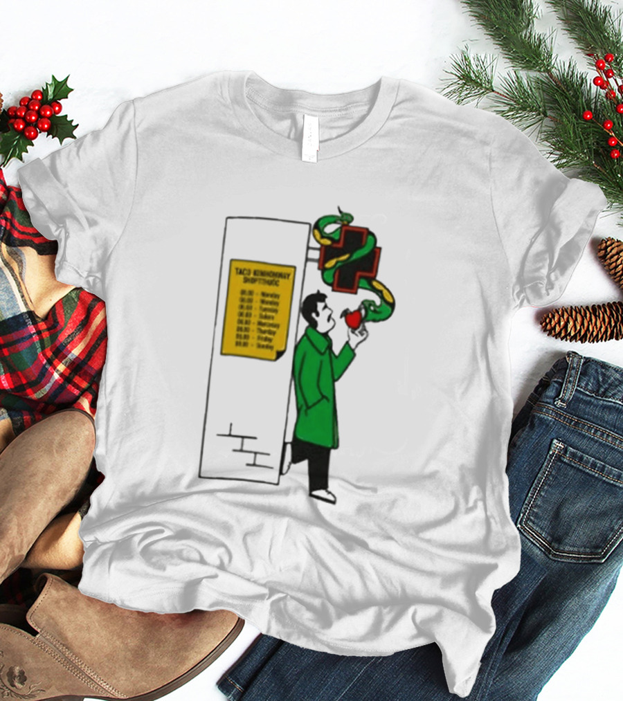 Taco Hemingway Tour 2026 Snake Grafik Wegowa Szef Smoove Baron Friday T-Shirt
