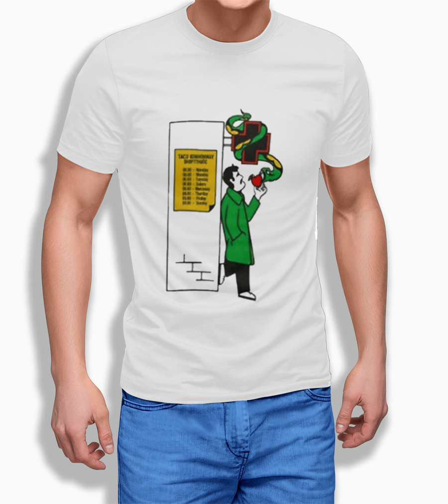 Taco Hemingway Tour 2026 Snake Grafik Wegowa Szef Smoove Baron Friday T-Shirt