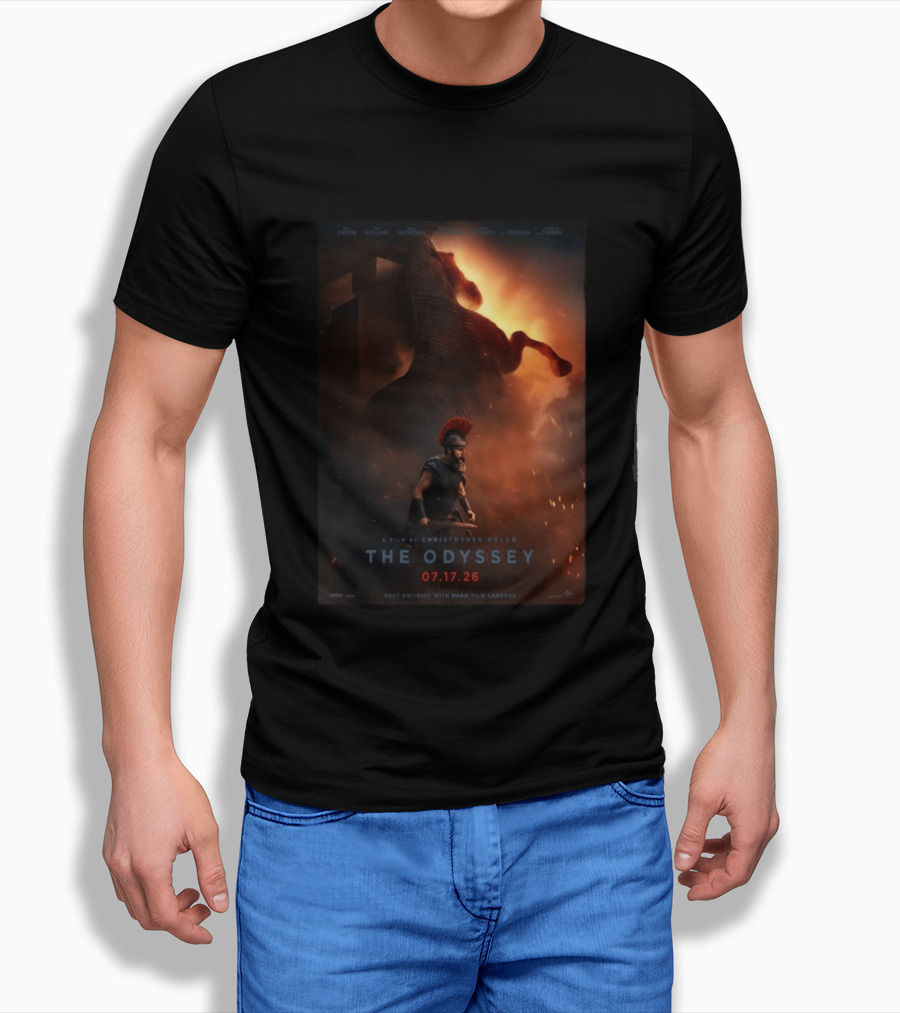 The Odyssey July 17 2026 A Film By Christopher Nolan IMAX Epic T-Shirt