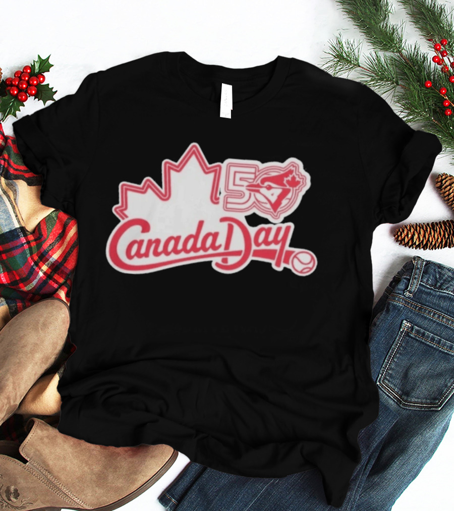 Toronto Blue Jays 50th Anniversary Canada Day 2026 Celebration T-Shirt