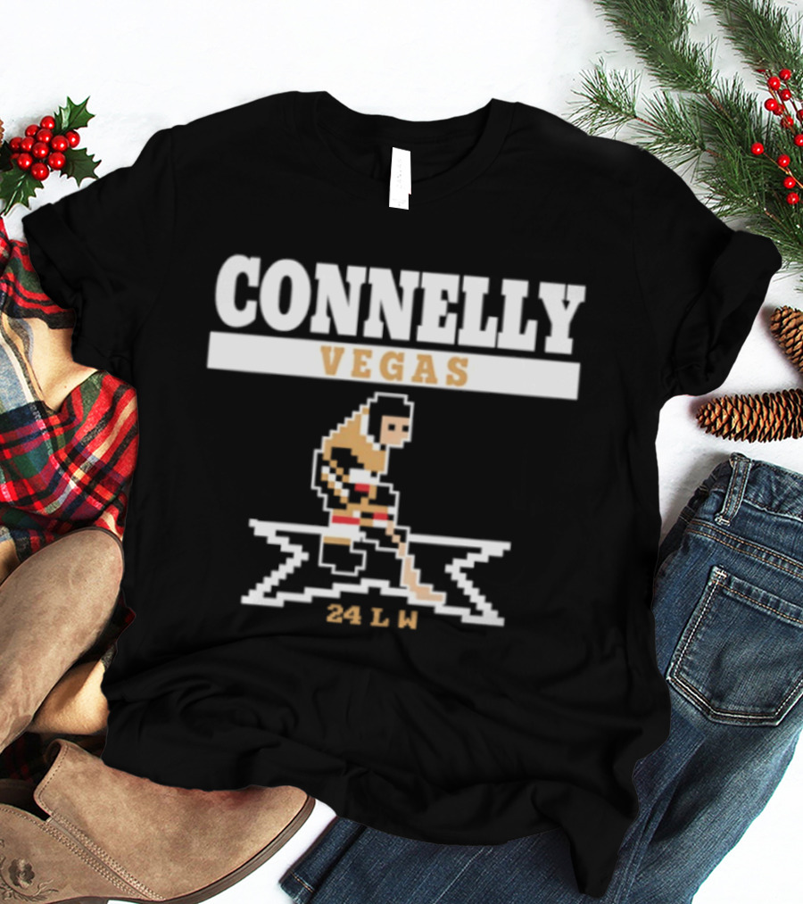 Connelly Vegas Golden Knights 24 LW Hockey Player T-Shirt
