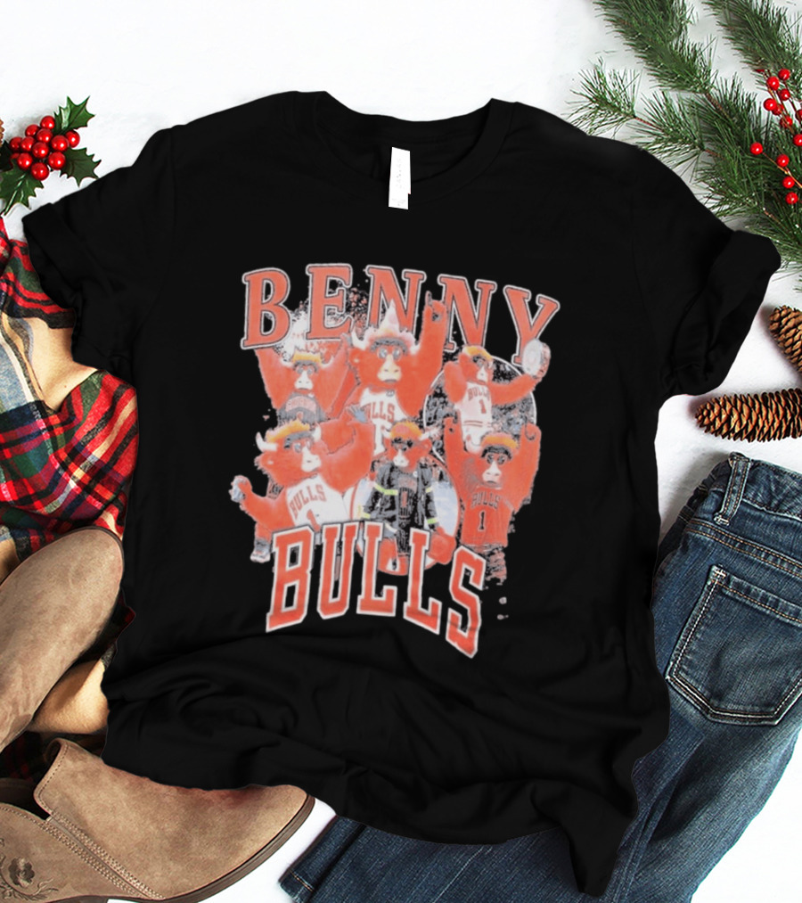 Benny Chicago Bulls Stadium Essentials Youth Crossroads Bulls T-Shirt