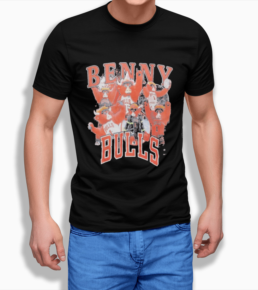 Benny Chicago Bulls Stadium Essentials Youth Crossroads Bulls T-Shirt