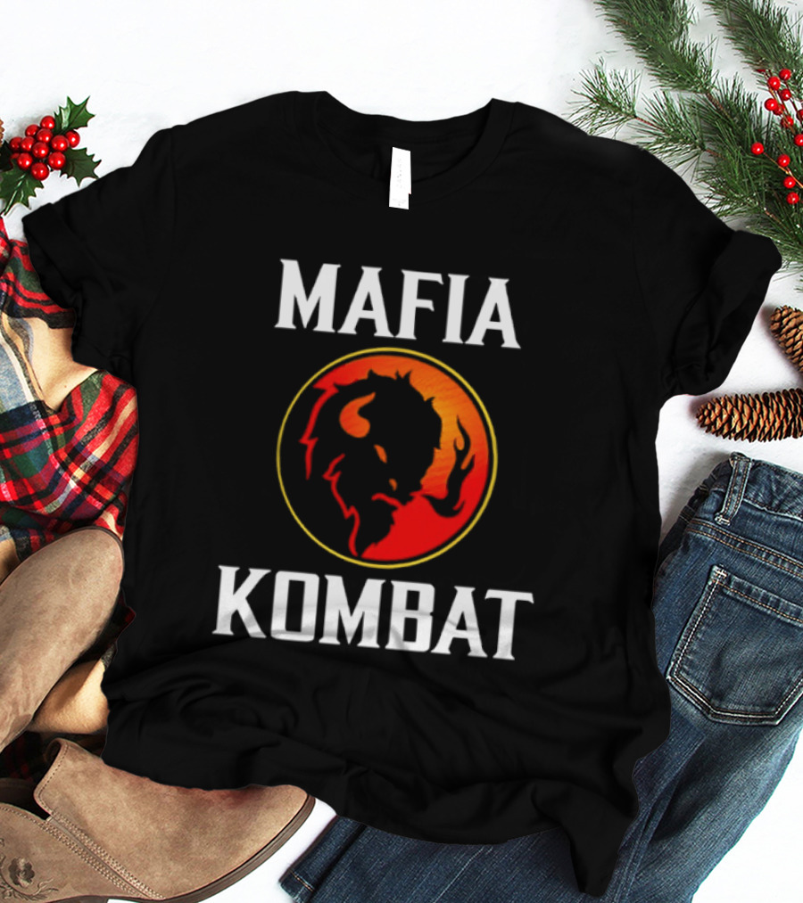 Mafia Kombat Buffalo Sabres Hockey NHL 2026 T-Shirt
