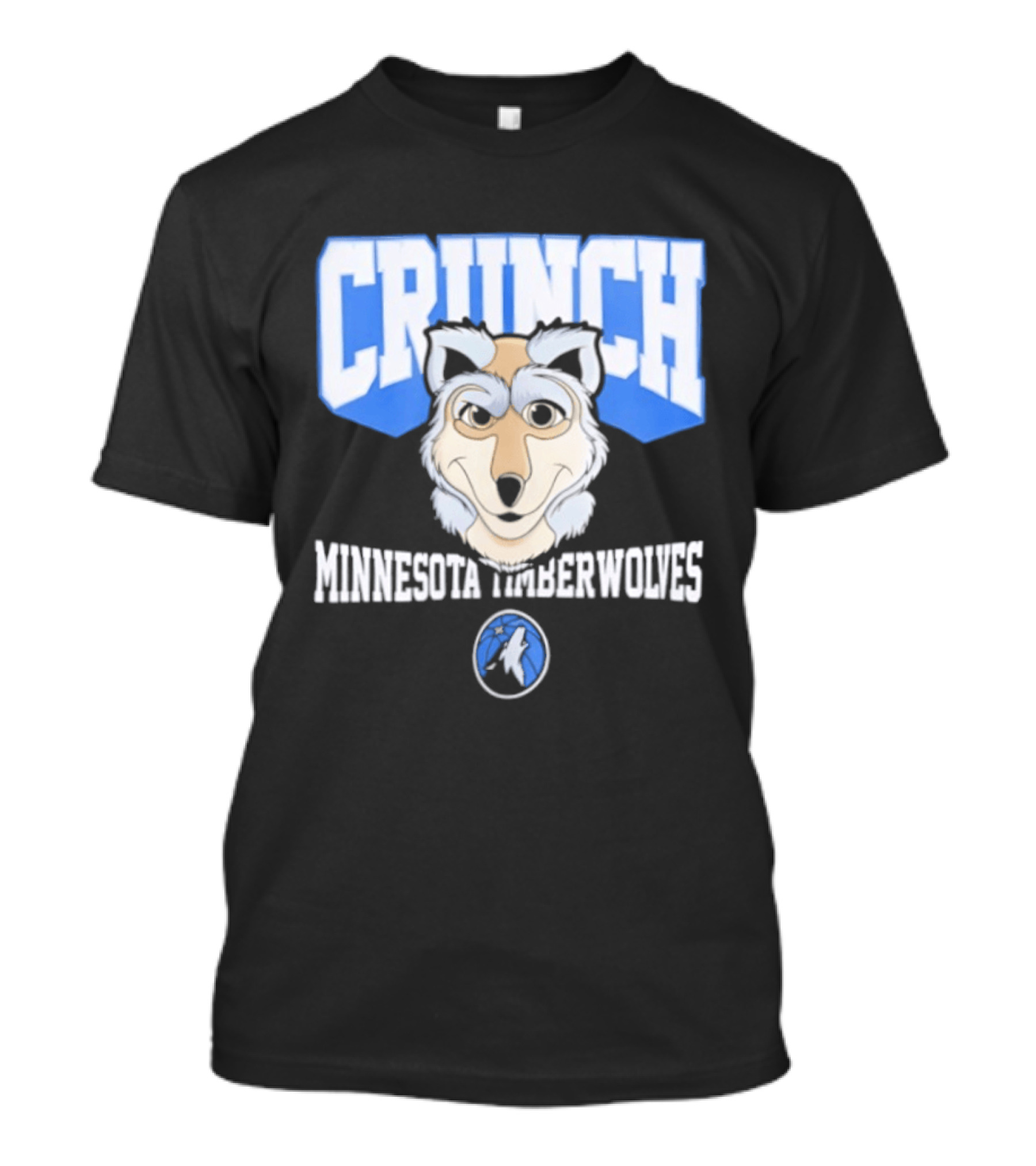 Minnesota Timberwolves Crunch The Wolf T-Shirt