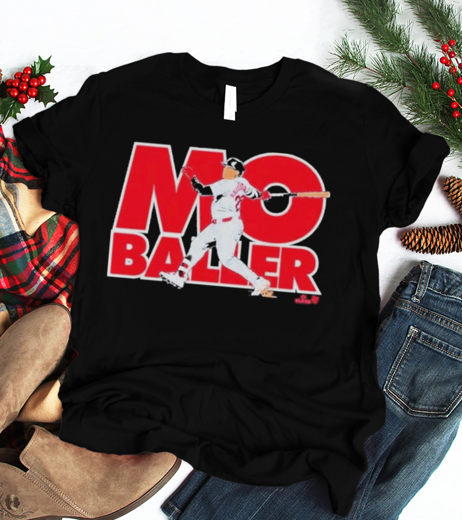Moises Ballesteros Mo Baller Baseball Athlete Action T-Shirt