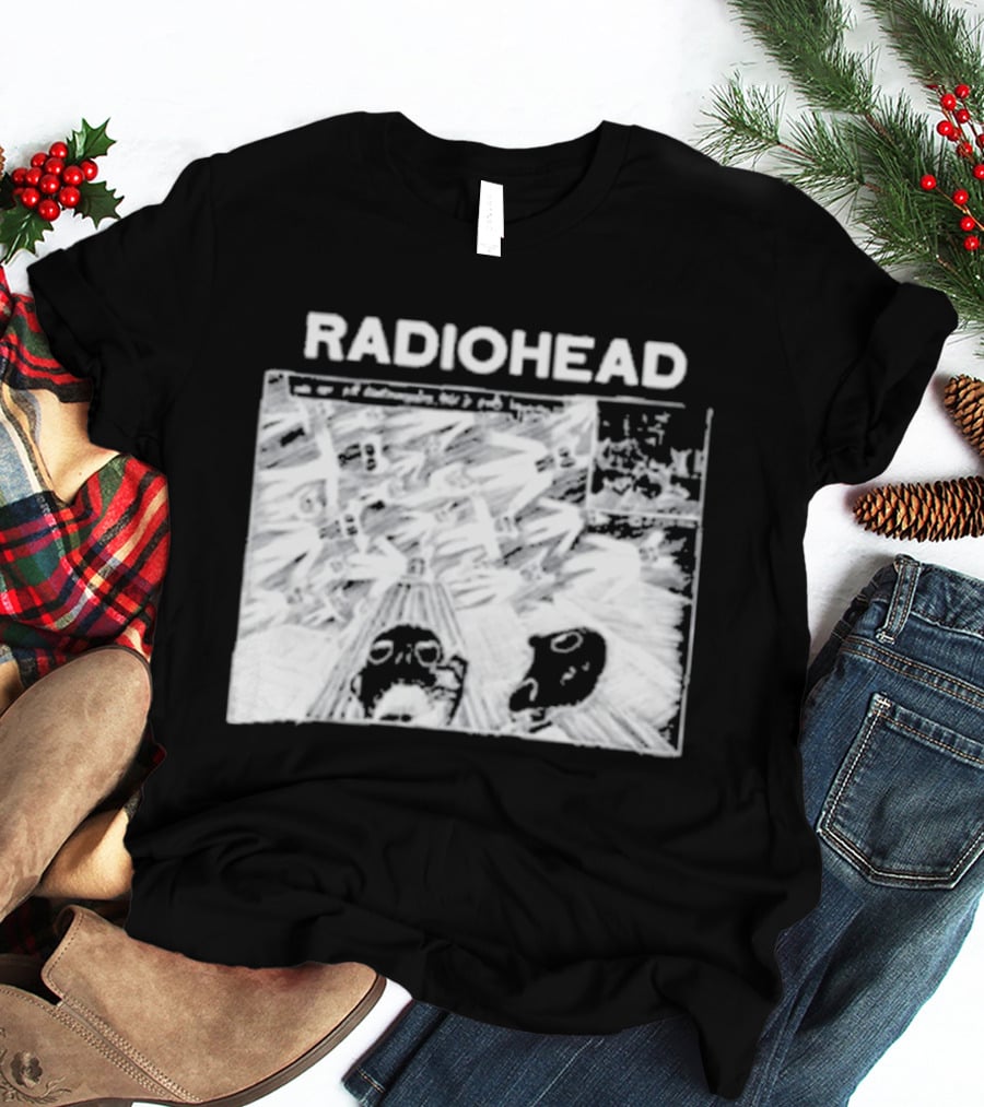 Radiohead Motion Picture House Black T-Shirt