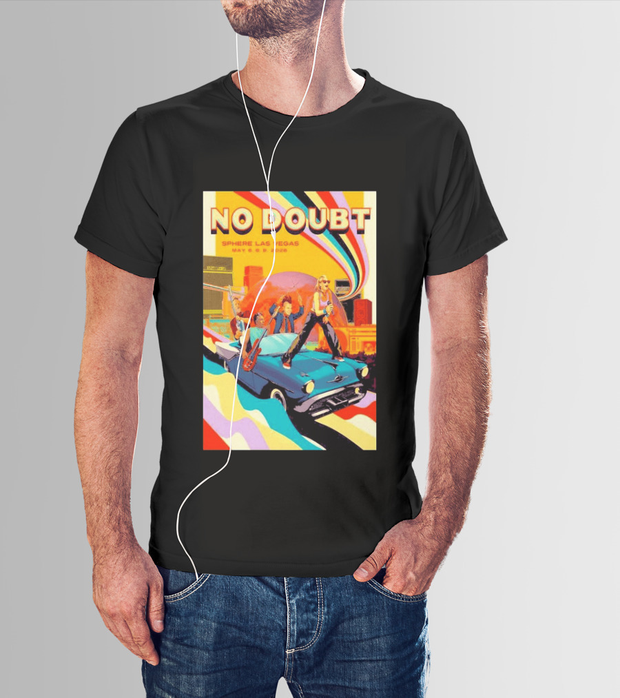 No Doubt Sphere Las Vegas May 6 9 2026 Vintage Road Trip Concert T-Shirt