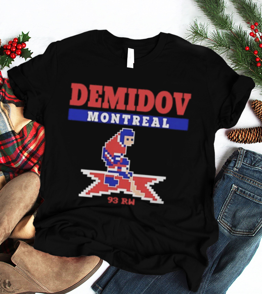 Ivan Demidov Montreal Canadiens 93 RW Hockey NHL T-Shirt