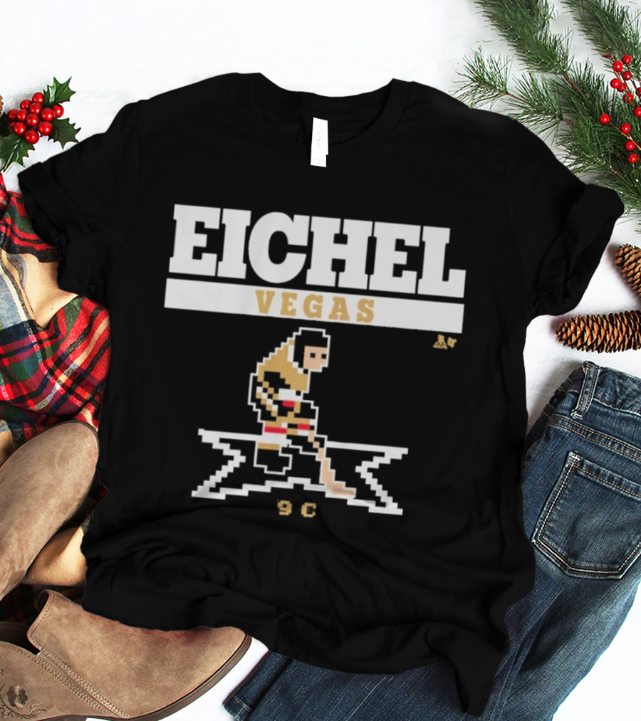 Eichel Vegas Pixel Art Hockey 9 T-Shirt