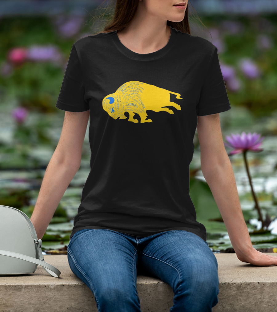 Buffalo Sabres Tage Thompson Rasmus Dahlin Alex Tuch Hockey 2023 Team Players T-Shirt