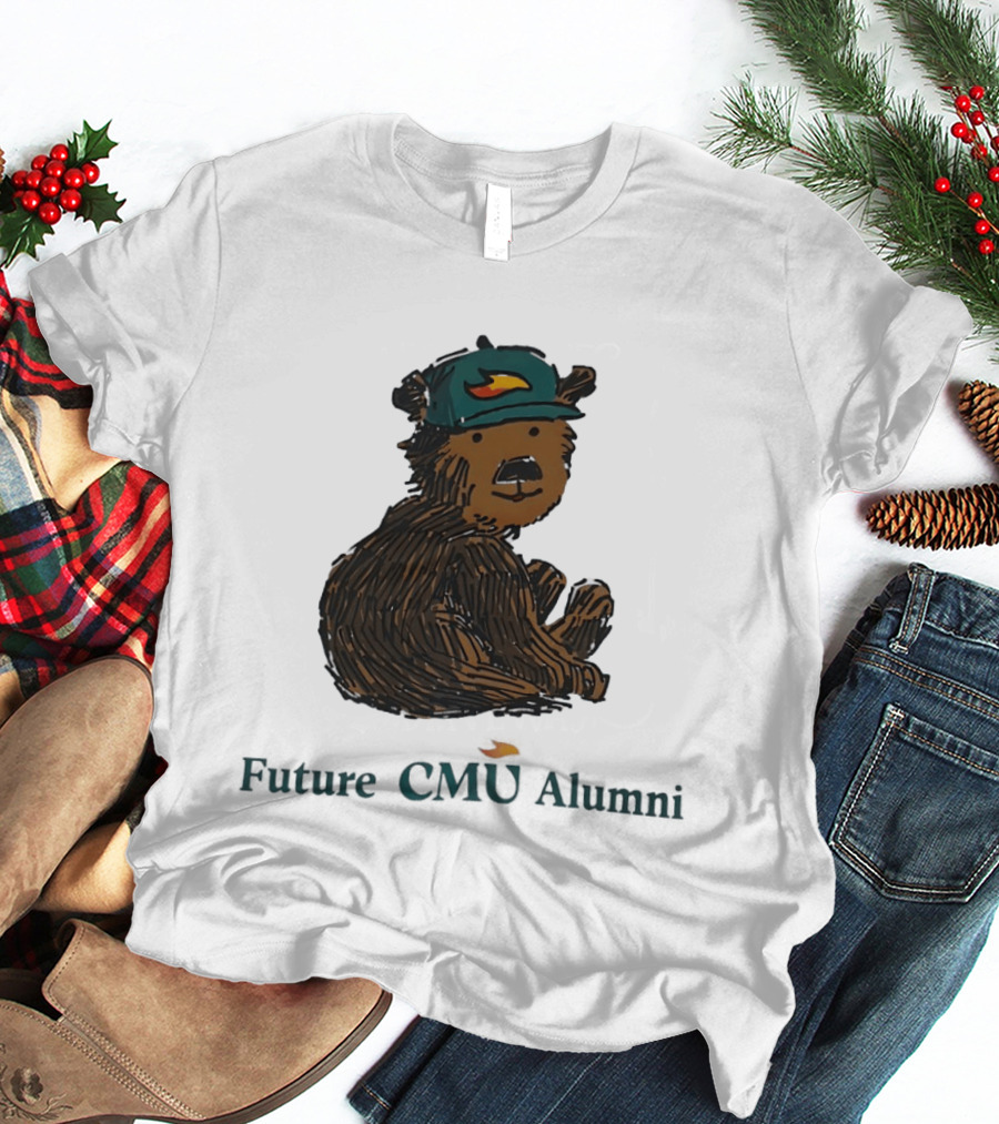 Bear Future CMU Alumni With Cap T-Shirt