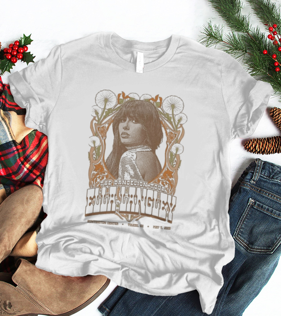 Ella Langley May 7 2026 Toledo OH Event Botanical Frame T-Shirt