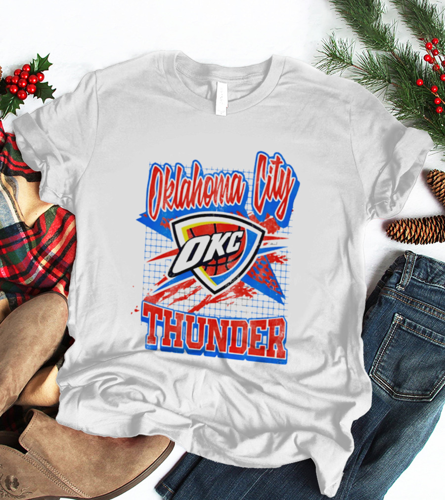 Oklahoma City Thunder OKC Vintage Hardwood Classics Vibe 2026 T-Shirt