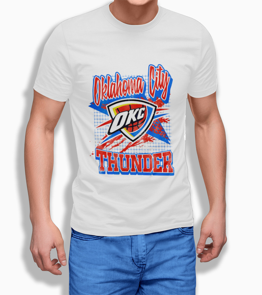 Oklahoma City Thunder OKC Vintage Hardwood Classics Vibe 2026 T-Shirt