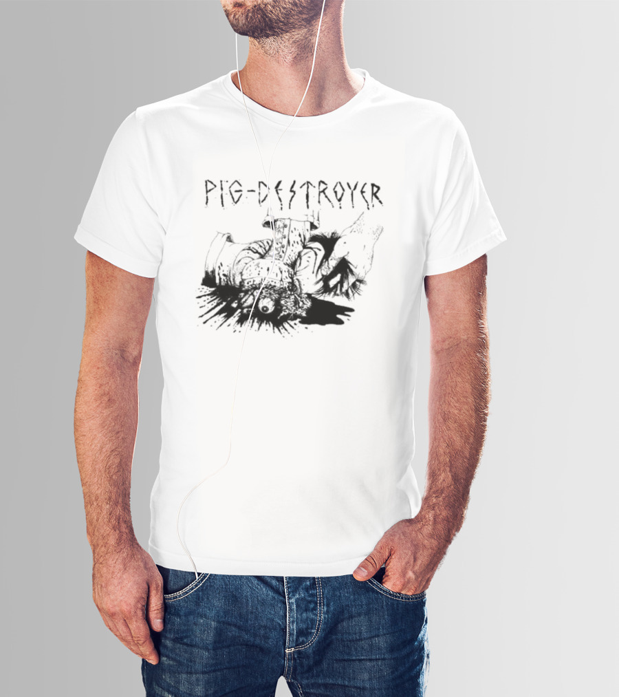 Pig Destroyer Album Cover Demo T-Shirt
