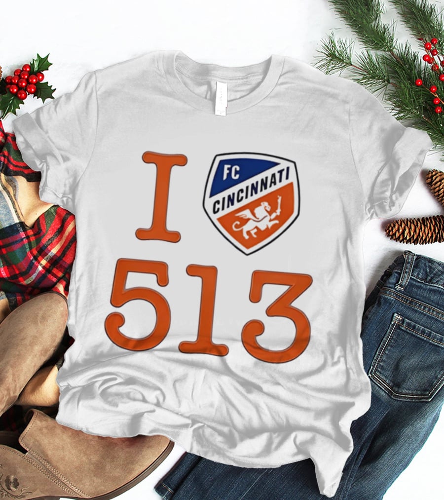 Ted Karras FC Cincinnati I 513 Day Cincy T-Shirt