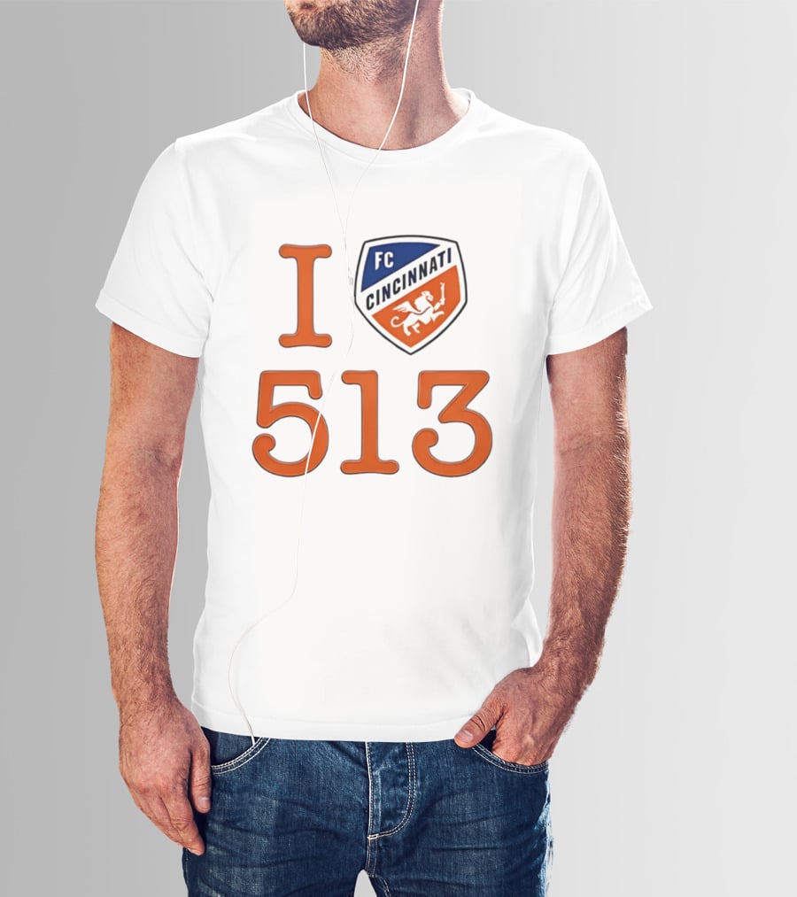 Ted Karras FC Cincinnati I 513 Day Cincy T-Shirt