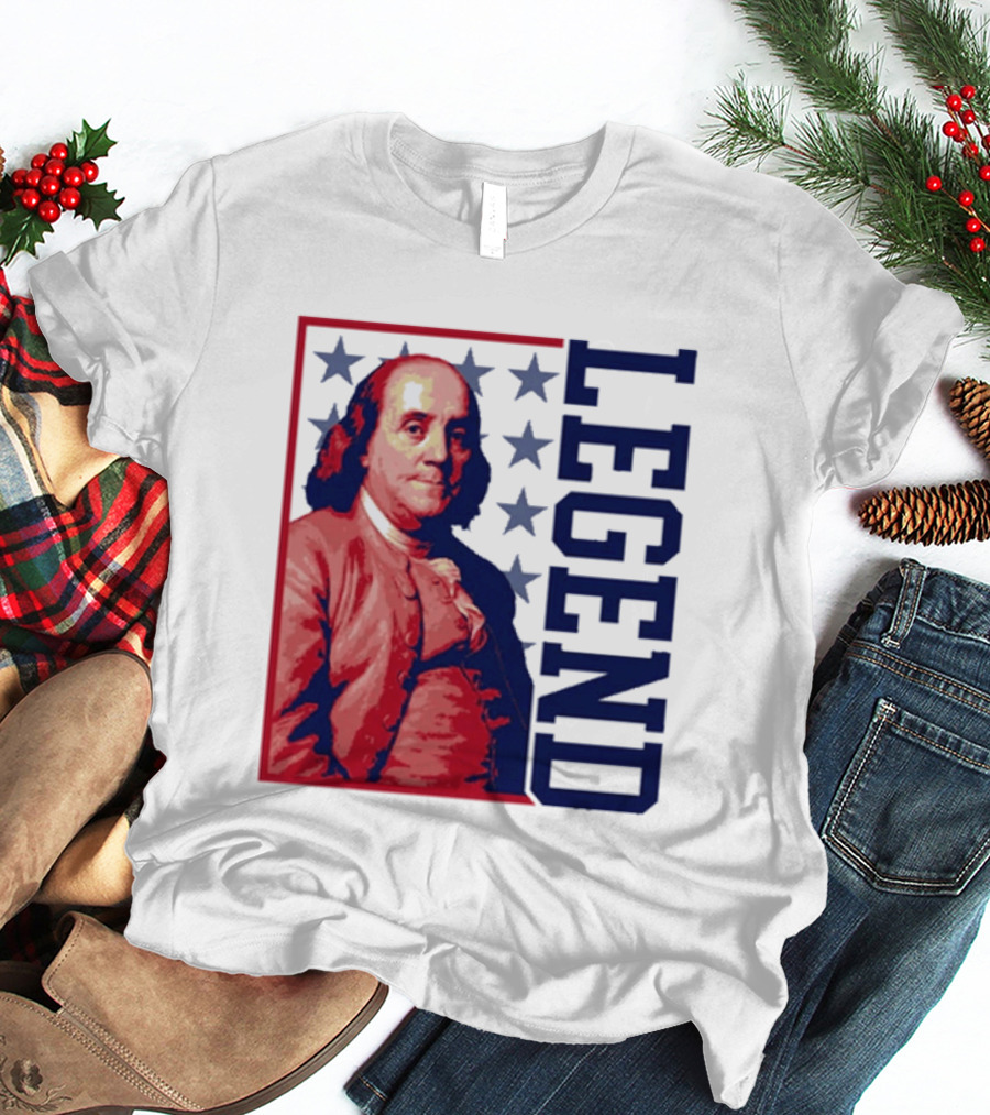 Legend Benjamin Franklin Stars T-Shirt