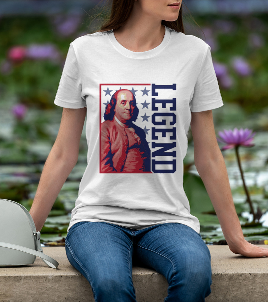 Legend Benjamin Franklin Stars T-Shirt
