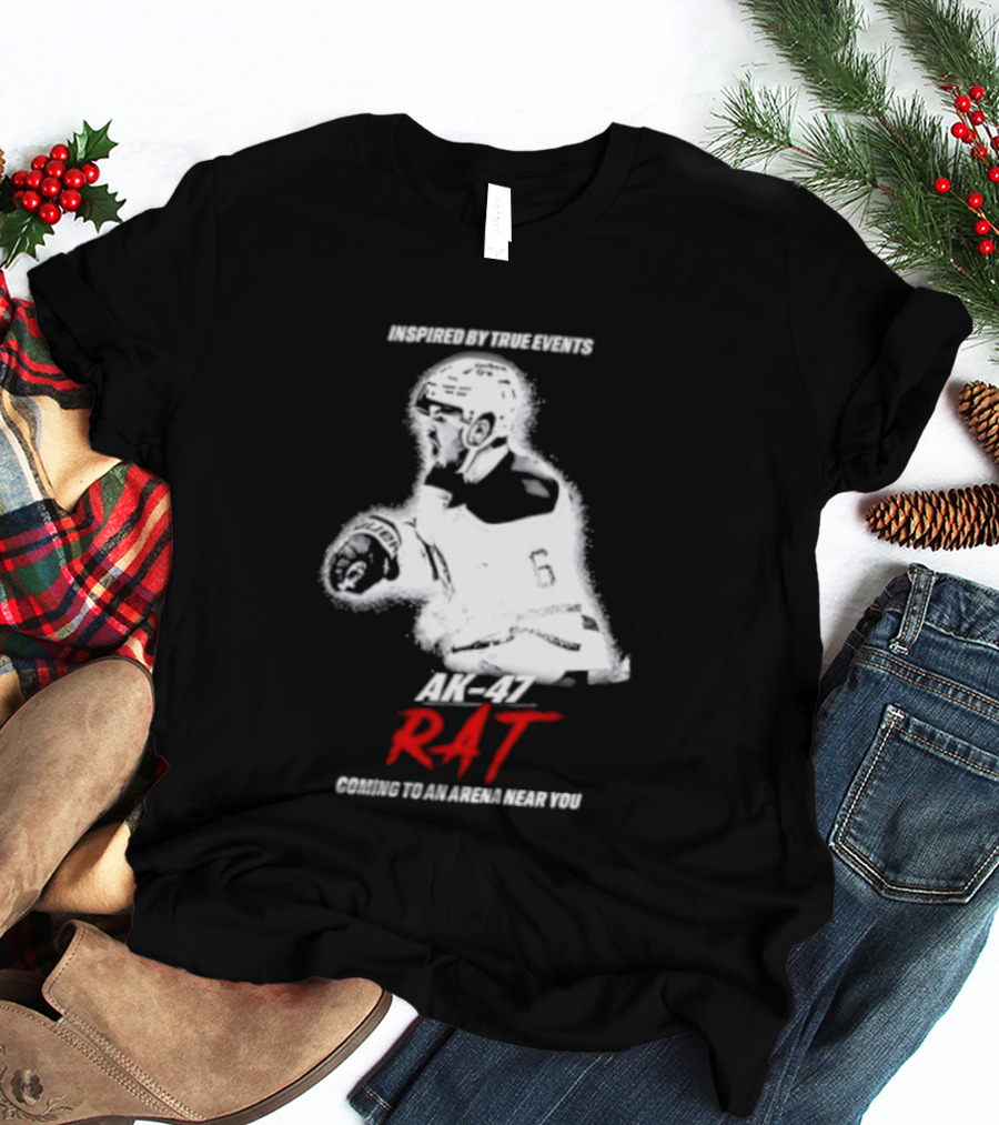 By True Events AK 47 Rat Coming To An Arena Near You Zach Benson T-Shirt