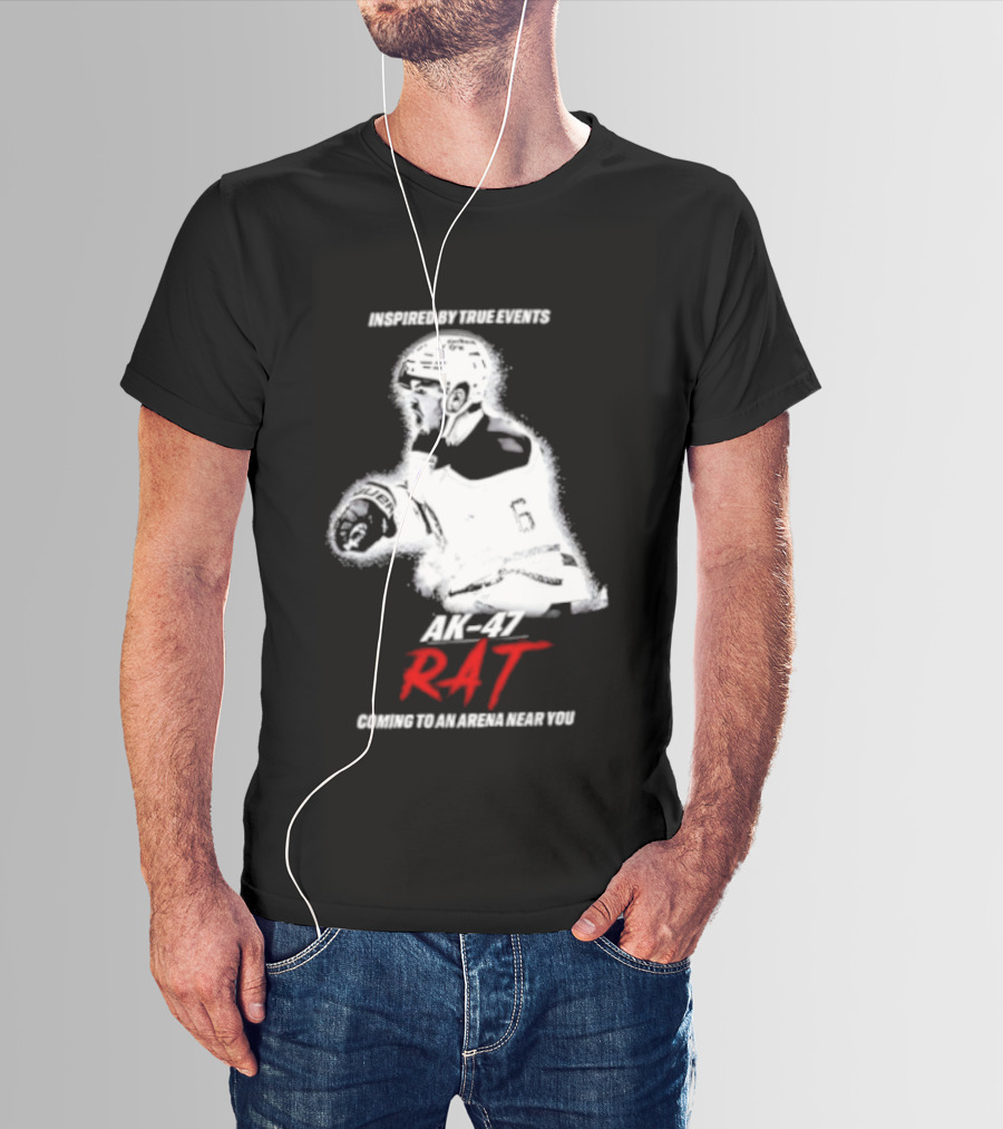 By True Events AK 47 Rat Coming To An Arena Near You Zach Benson T-Shirt