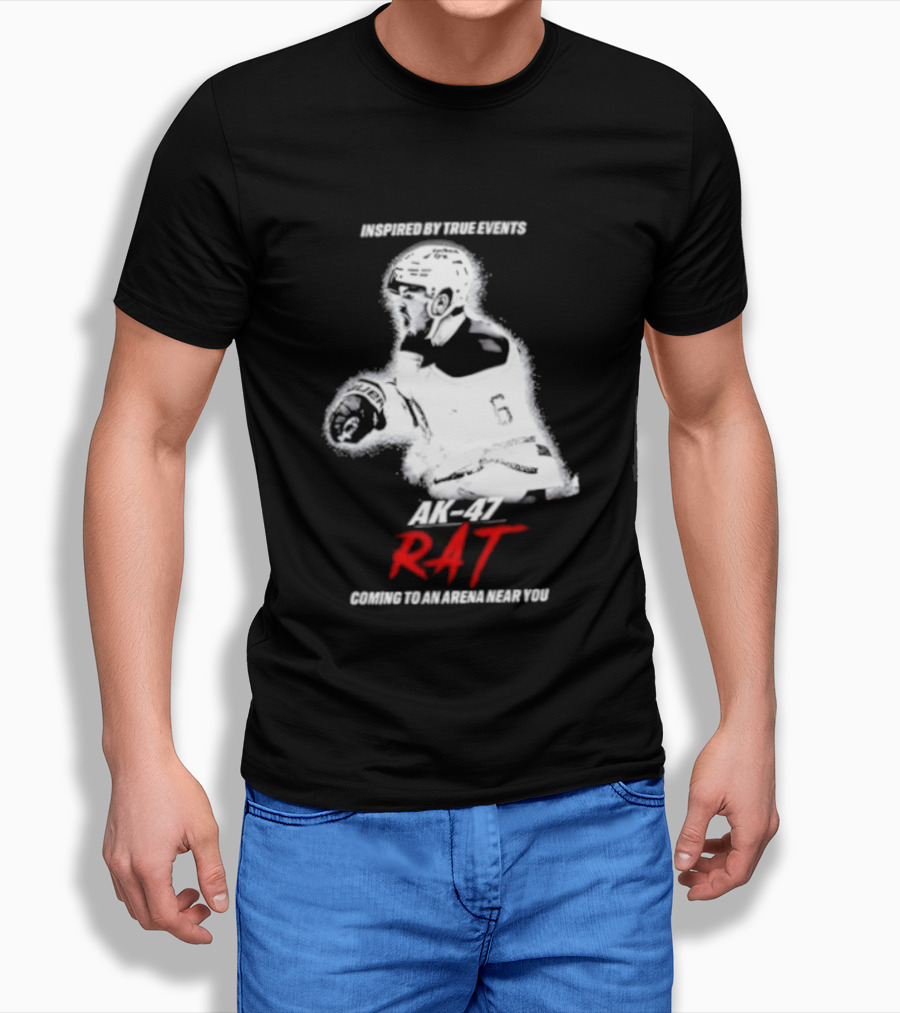 By True Events AK 47 Rat Coming To An Arena Near You Zach Benson T-Shirt