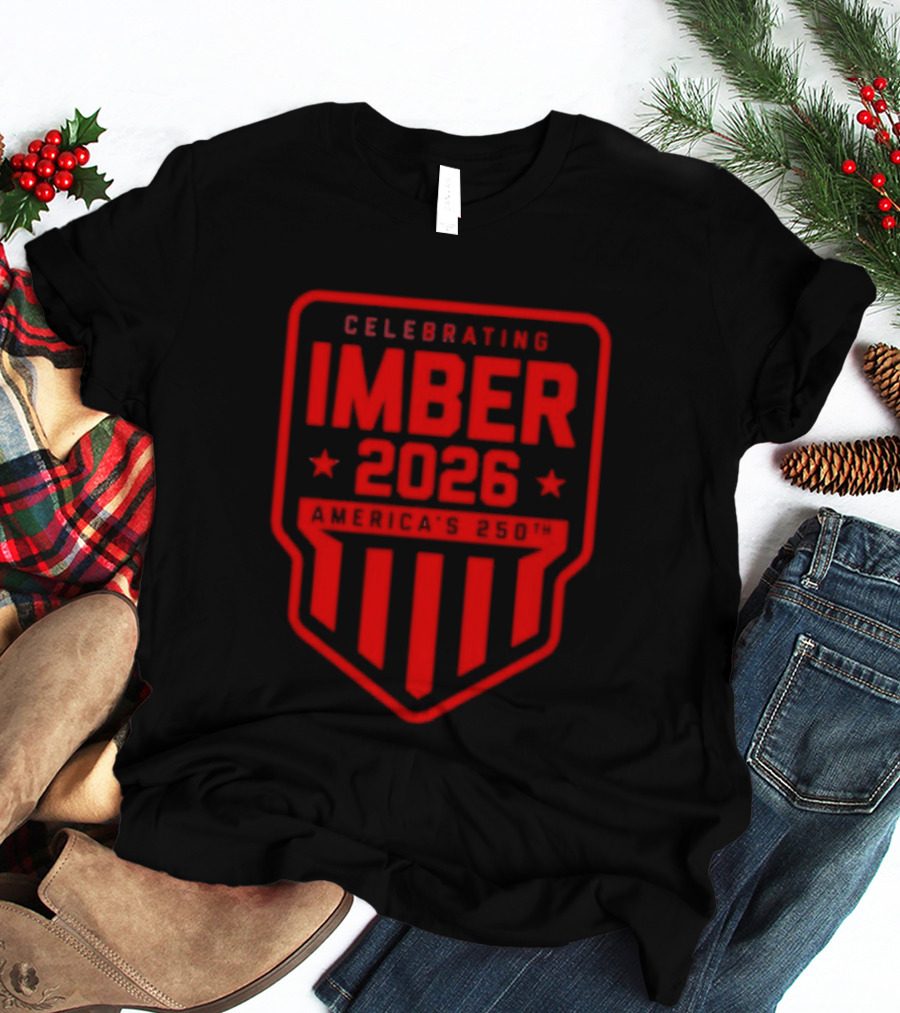 Celebrating IMBER 2026 America's 250th Anniversary Stars And Stripes T-Shirt