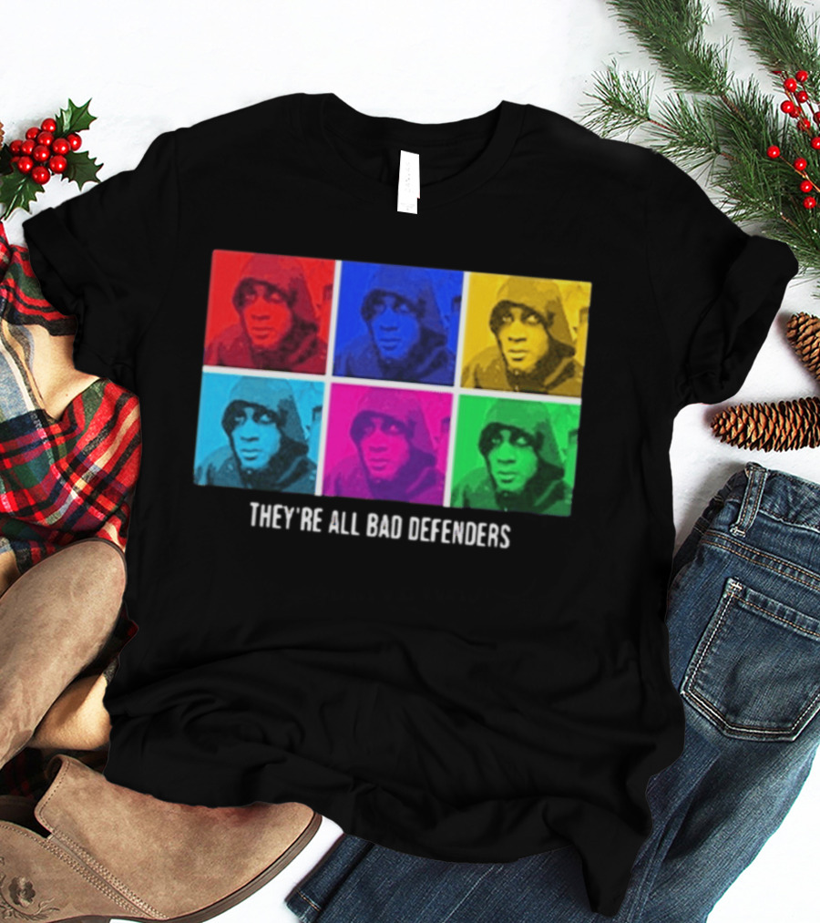 Jaden McDaniels Pop Art Style They're All Bad Defenders T-Shirt