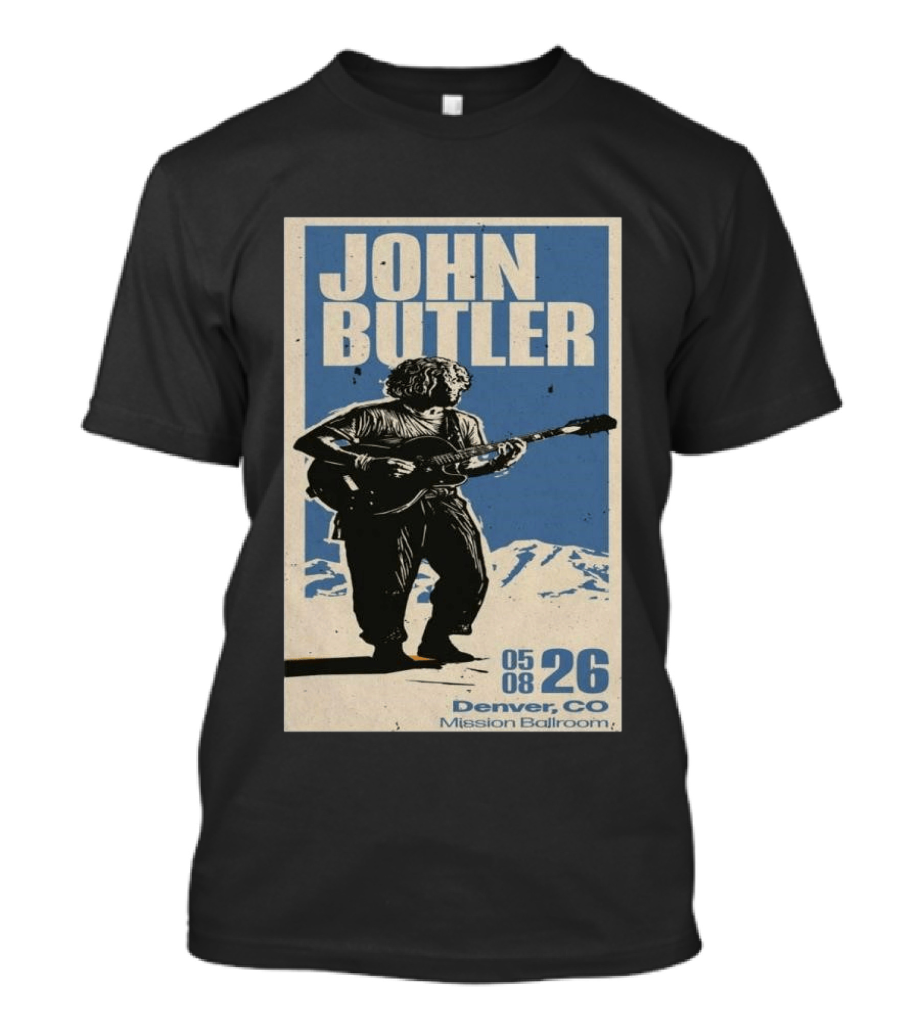 John Butler May 8 2026 Denver CO Mission Ballroom T-Shirt