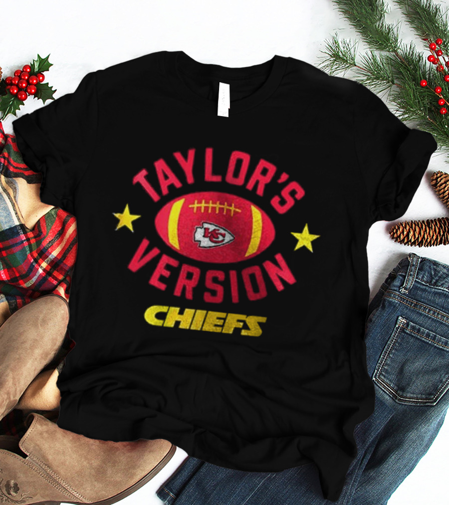 Taylor's Version Kansas City Chiefs Football T-Shirt
