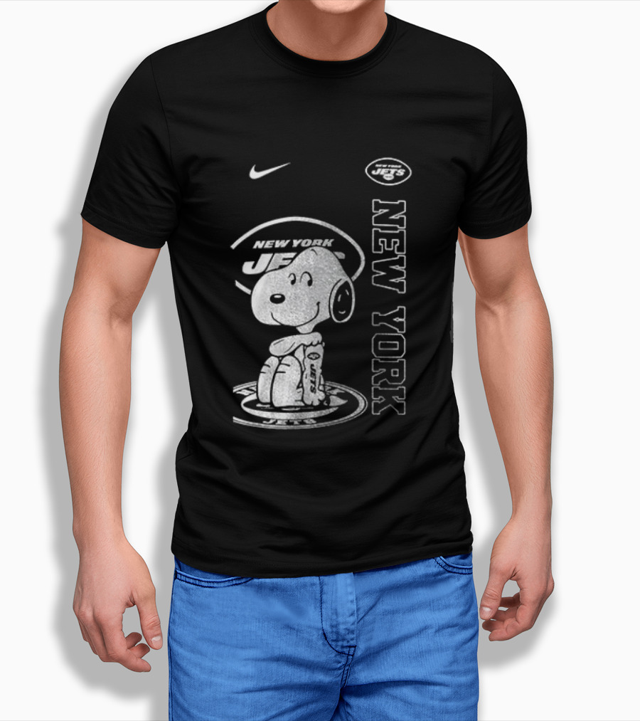 New York Jets Snoopy Yes I'm Old Thank You For The Memories T-Shirt