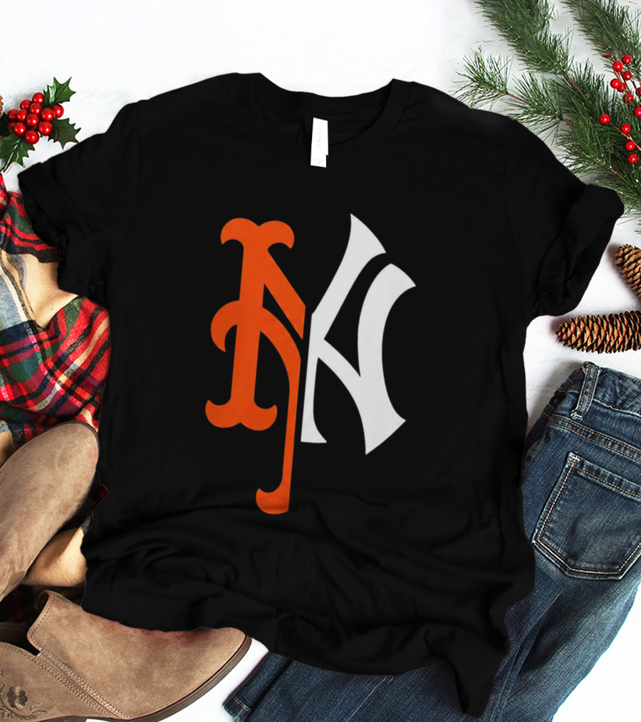 New York Mets Subway Series 2026 NY Logo Giveaway T-Shirt