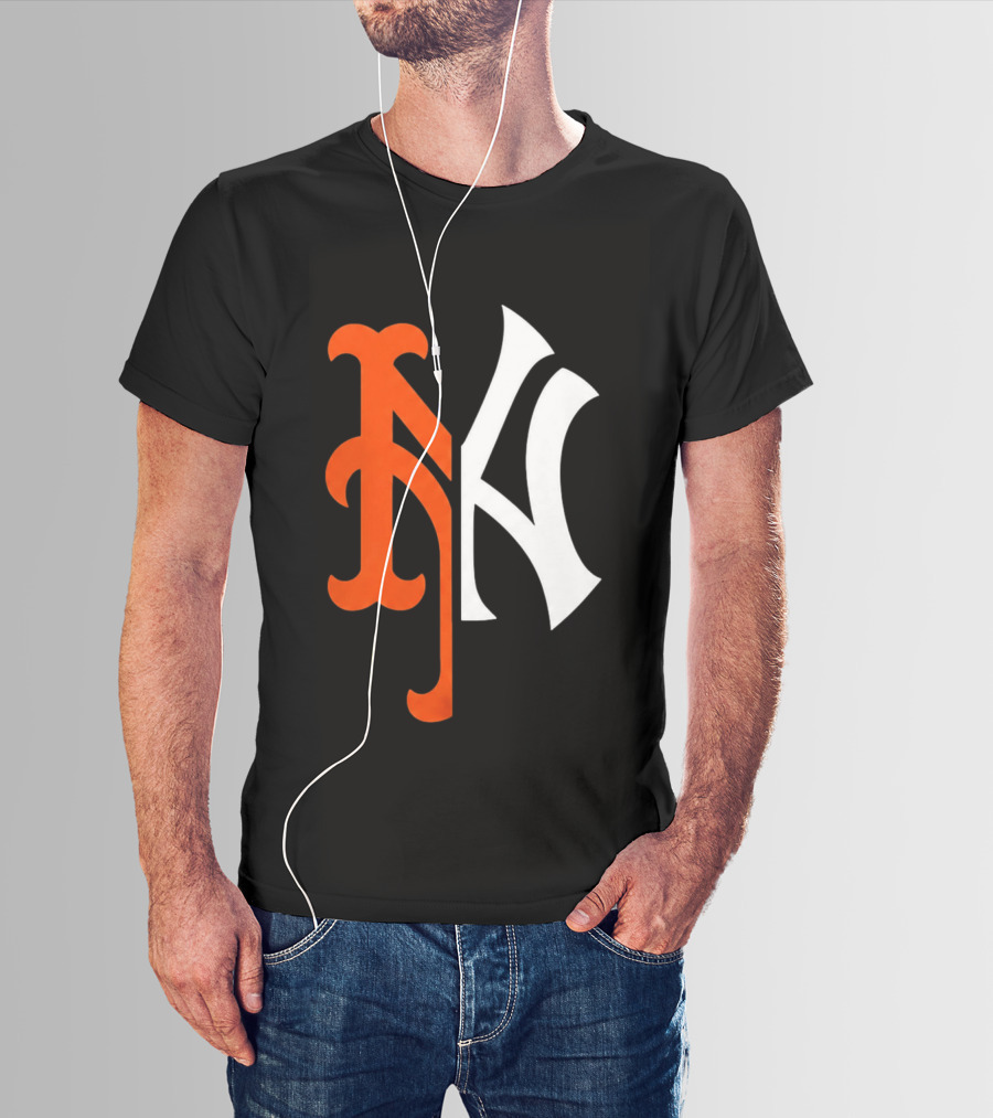 New York Mets Subway Series 2026 NY Logo Giveaway T-Shirt