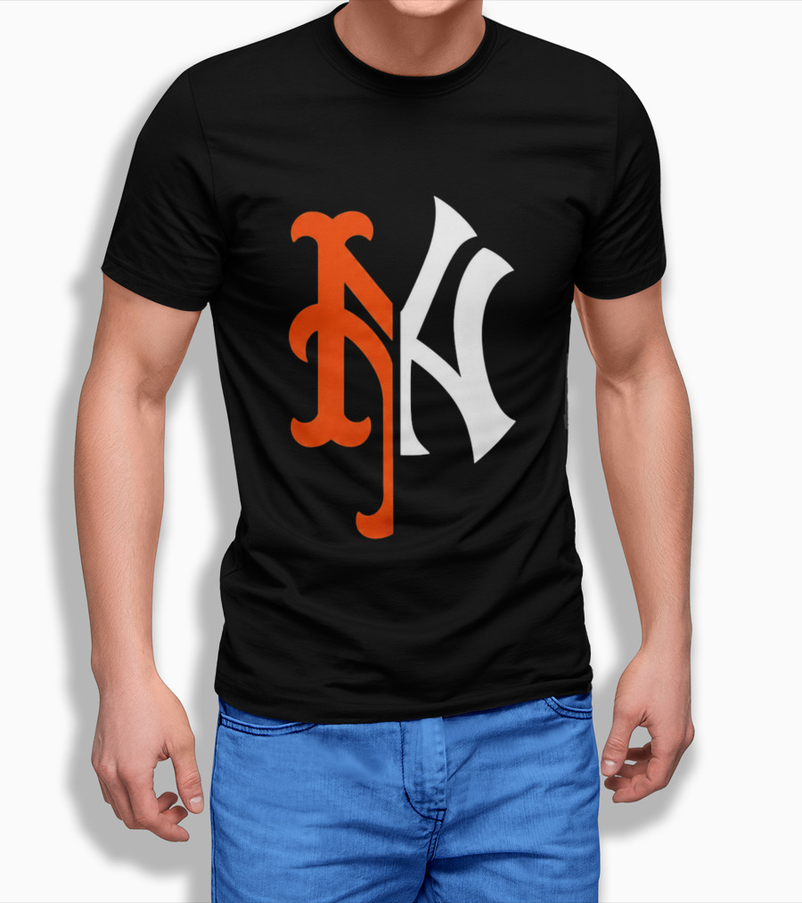 New York Mets Subway Series 2026 NY Logo Giveaway T-Shirt